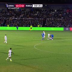 El marcador del Arandina-Real Madrid se descongela