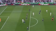 Cepeda llevaba un minuto en cancha e hizo esto: “A Oblak le estalló la pelota”