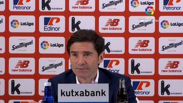 Marcelino: "Este equipo es sólido y cree en lo que hace"
