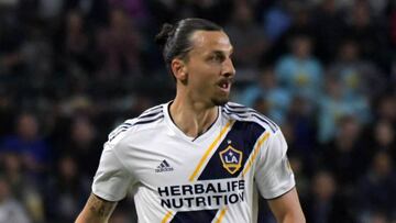 Los Angeles Galaxy forward Zlatan Ibrahimovic