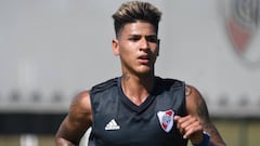 Carrascal hará su debut con River, pero en la Reserva