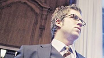 <b>EN PIE. </b>Hoyzer, ayer ante el tribunal.