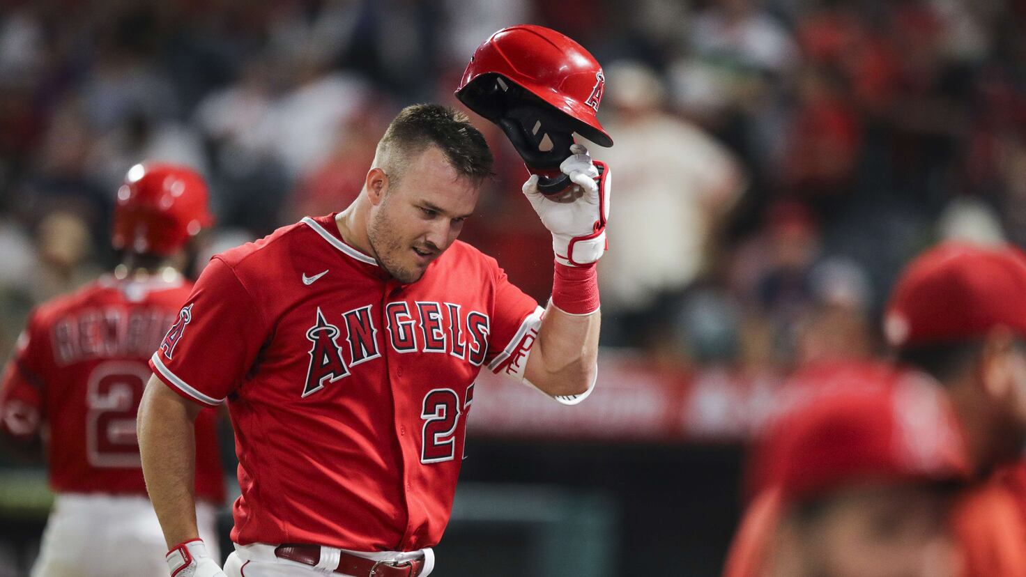 How many seasons has Mike Trout hit 30-plus home runs? - AS USA