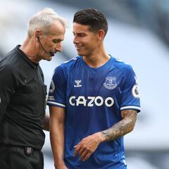 En imágenes: la victoria de Everton en el debut de James
