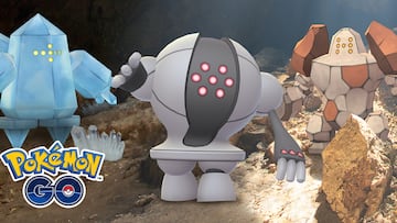 pokemon go regirock regice registeel