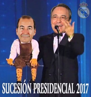 Los mejores memes sobre Florentino Pérez