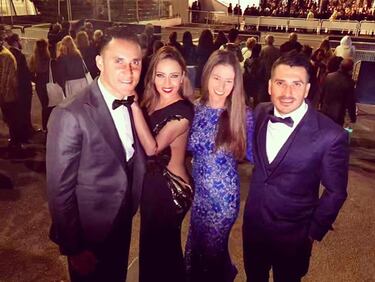 As ha disfrutado Keylor Navas del Festival de Cannes
