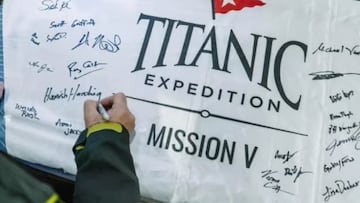Five people were on board the Titan submersible that has been missing since Sunday as it went on an expedition to visit the Titanic in the Atlantic Ocean.