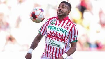 Rodrigo Aguirre of Necaxa during the game Necaxa vs Atletico de San Luis, corresponding to day 14 of the Torneo Clausura Grita Mexico C22 of Liga BBVA MX, at Victoria Stadium, on April 15, 2022.

<br><br>

Rodrigo Aguirre de Necaxa durante el partido Necaxa vs Atletico de San Luis, correspondiente a la jornada 14 del Torneo Clausura Grita Mexico C22 de la Liga BBVA MX, en el Estadio Victoria , el 15 de Abril de 2022.