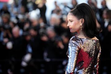 Eva Green posa en la alfombra roja del último día del Festival. 