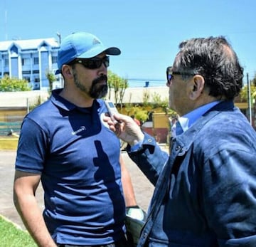 Ricardo Viveros en su nueva etapa de entrenador.