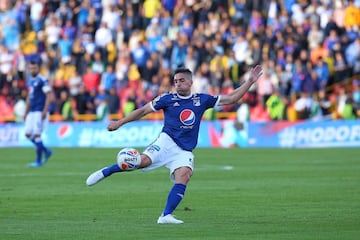 Millonarios venció a Boyacá Chicó en la primera jornada de la Liga Águila II - 2018 en el estadio El Campín. Hauche y Silva marcaron para Millonarios