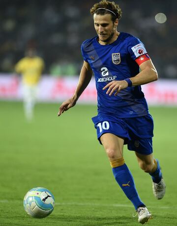Su recta final como jugador ha pasado por el Mumbai City FC, en la liga india.