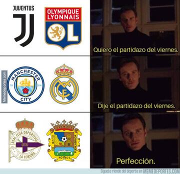 Los memes más divertidos del Manchester City-Real Madrid