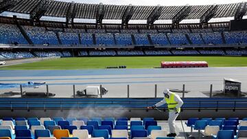 San Paolo stadium.