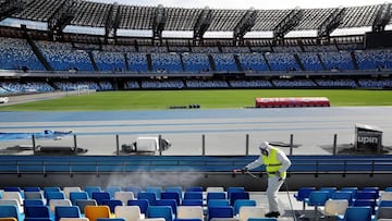 San Paolo stadium.