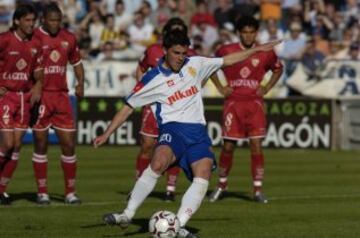 'El Guaje' scored 184 goals in total in 11 seasons in Primera (two with Real Zaragoza, five at Valencia, three at Barcelona and one at Atlético Madrid).