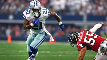 Joseph Randle en un partido de la pasada temporada con los Dallas Cowboys.