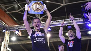 Joana Pastrana habla con As tras convertirse en campeona del mundial del peso mínimo por la IBF.