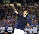 Djokovic y Murray cumplen, pero no sus compañeros