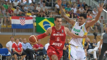 Mario Hezonja y Gui Santos.