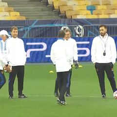 Ancelotti sorprende a todo su staff con esto en el entreno