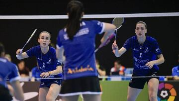 Bádminton femenino.