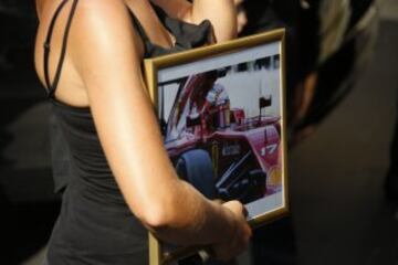 Funeral de Jules Bianchi en Niza.