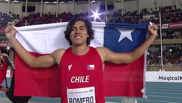 Claudio Romero le da un oro a Chile en Mundial de Atletismo Sub 18