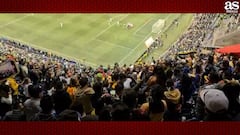 ¡Sepárenlos! Hubo bronca en las gradas del Seattle vs Pumas