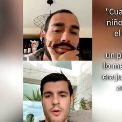 Morata: "Estaba en el Madrid, pero iba al Calderón y soñaba con jugar en el Atleti"