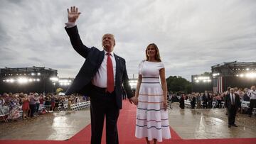 El presidente de Estados Unidos, Donald Trump, se prepara para realizar otro evento masivo en donde acudirán 7 mil 500 personas para celebrar el 4 de julio.