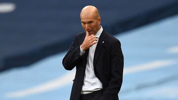 Zidane: "La situaci¨®n es un poco rara; lo de fuera no ayuda"