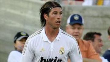 Sergio Ramos se resiente de su lumbalgia en China