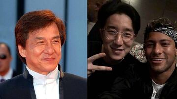 Jackie Chan habla con su admirador Neymar gracias a su hijo Jaycee Chan