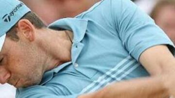 <B>EN PROGRESIÓN.</B> Sergio García ha completado ha sido la mejor manga en los tres días que llevamos de competición.