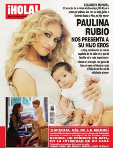 El pasado 5 de marzo fue madre por segunda vez al concebir a Eros, fruto de su relacin con Gerado Baza. Anteriormente tuvo otro hijo, Andrea Nicols, con su ex marido Nicols Vallejo-Ngera.
@paurubio 