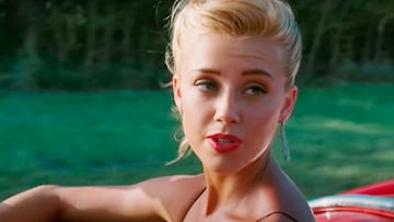 La transformación física de Amber Heard a través de todas sus películas