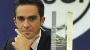 <b>OTRO AÑO. </b>Contador fue el número uno del ránking de la UCI en 2009. Ahora, se enfrenta a una sanción.
