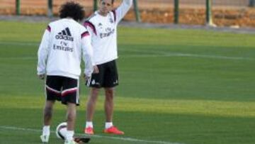 Chicharito sólo ha jugado 502 minutos con el Madrid.