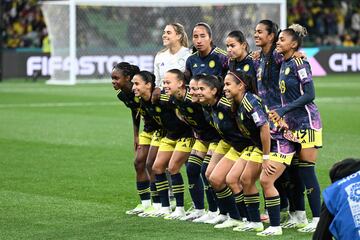 Colombia y Jamaica se enfrentaron por los octavos de final del Mundial Femenino de Australia - Nueva Zelanda 2023 en el AAMI Park de Melbourne.