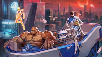 Anuncio de los 4 Fantásticos.