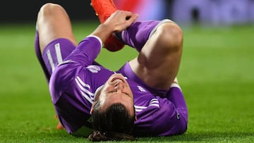 Bale se lesion&oacute; en el partido contra el Sporting tras una entrada de Coates.