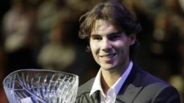 Rafa Nadal, homenajeado en el O2 por su número uno