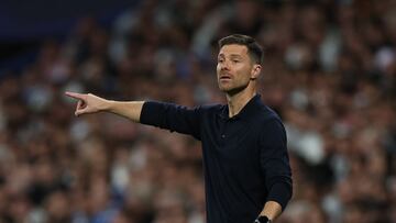 Xabi Alonso, entrenador del Real Madrid.