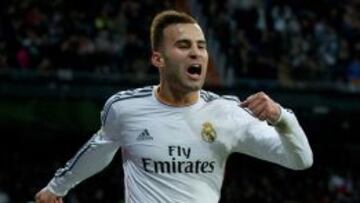 Jesé celebra uno de sus goles.