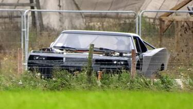 The Batman: nuevas imágenes filtradas del Batmóvil en el set de rodaje