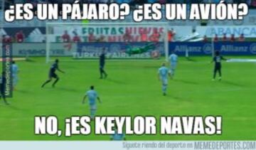 Los memes de la actuación de Keylor Navas ante el Celta