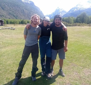 Vettel y Brevis en Torres del Paine.