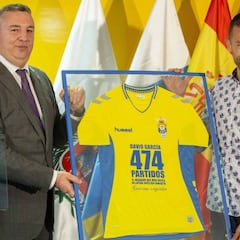 Honores para David García: ya tiene la insignia de oro y brillantes